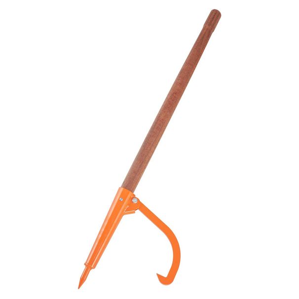 VEVOR Log Peavey 46.5 In Wooden Handle Log Lifter Max 18 In Opening Log Roller_maomaolike.com
