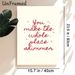 Inspirational Quote Painting Poster, Warm Red Handwritten Script Poster, Heartwarming Glittery Star Accented Decor Suitable For Bedroom, Living Room_maomaolike.com