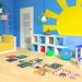 Hopscotch Eco-Friendly Floor Self-Adhesive Waterproof Kindergarten Children's Room Cartoon Educational Parent-Child_maomaolike.com