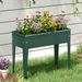 Raised Garden Bed Elevated Metal Gardening Box With Legs For Cultivating Various Plants, Flowers, Herbs, Vegetables, Fruits, Etc_maomaolike.com