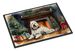 Old English Sheepdog Cozy Christmas Doormat Front Door Mat Indoor Outdoor Rugs For Entryway, Non Slip Washable Low Pile, 24H X 36W_maomaolike.com