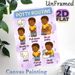 Potty Routine Painting Poster, Cute Cartoon-style Step-by-step Potty Guide Poster, Clear Visual Toilet Training Instructions, Ideal For Bathroom_maomaolike.com