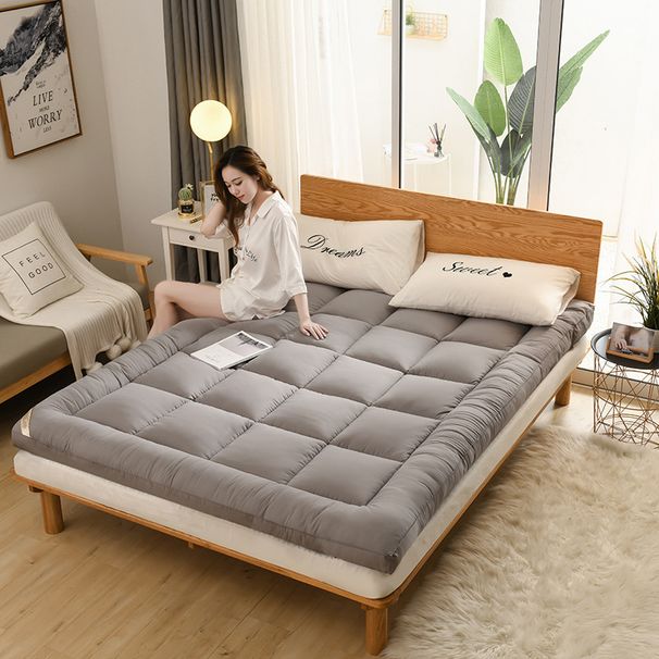 Five-Star Hotel 10cm Topper Thickened Student Dormitory 1.8m Double Bed Mattress Pad_maomaolike.com