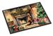 Chesapeake Bay Retriever Cozy Christmas Doormat Front Door Mat Indoor Outdoor Rugs For Entryway, Non Slip Washable Low Pile, 24H X 36W_maomaolike.com