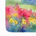 Massachusetts Mayflowers In Watercolor Memory Foam Kitchen Mat Machine Washable Anti-Fatigue Mat Cushion Comfort Bath Mat Or Kitchen Rug_maomaolike.com