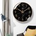 Yipula 6278 Wall Living Room Simple Marble Texture Nordic Fashion Home Quartz Clock_maomaolike.com