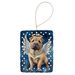 Shar Pei My Angel Porcelain Ornament Christmas Tree Hanging Decorations For Home Christmas Holiday, Rectangle, Gift, Multicolor_maomaolike.com