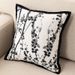 New Ins Style Chenille Matte Texture Three-dimensional Carved Pillow Nordic Simple Square Sofa Light Luxury Office Fresh Cushion Cover Home Decor_maomaolike.com