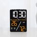 New Alarm Gift Multifunctional Electronic Simple Setting Temperature And Humidity Clock 5508_maomaolike.com