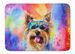 Yorkshire Terrier Hippie Dawg Memory Foam Kitchen Mat Machine Washable Anti-Fatigue Mat Cushion Comfort Bath Mat Or Kitchen Rug_maomaolike.com