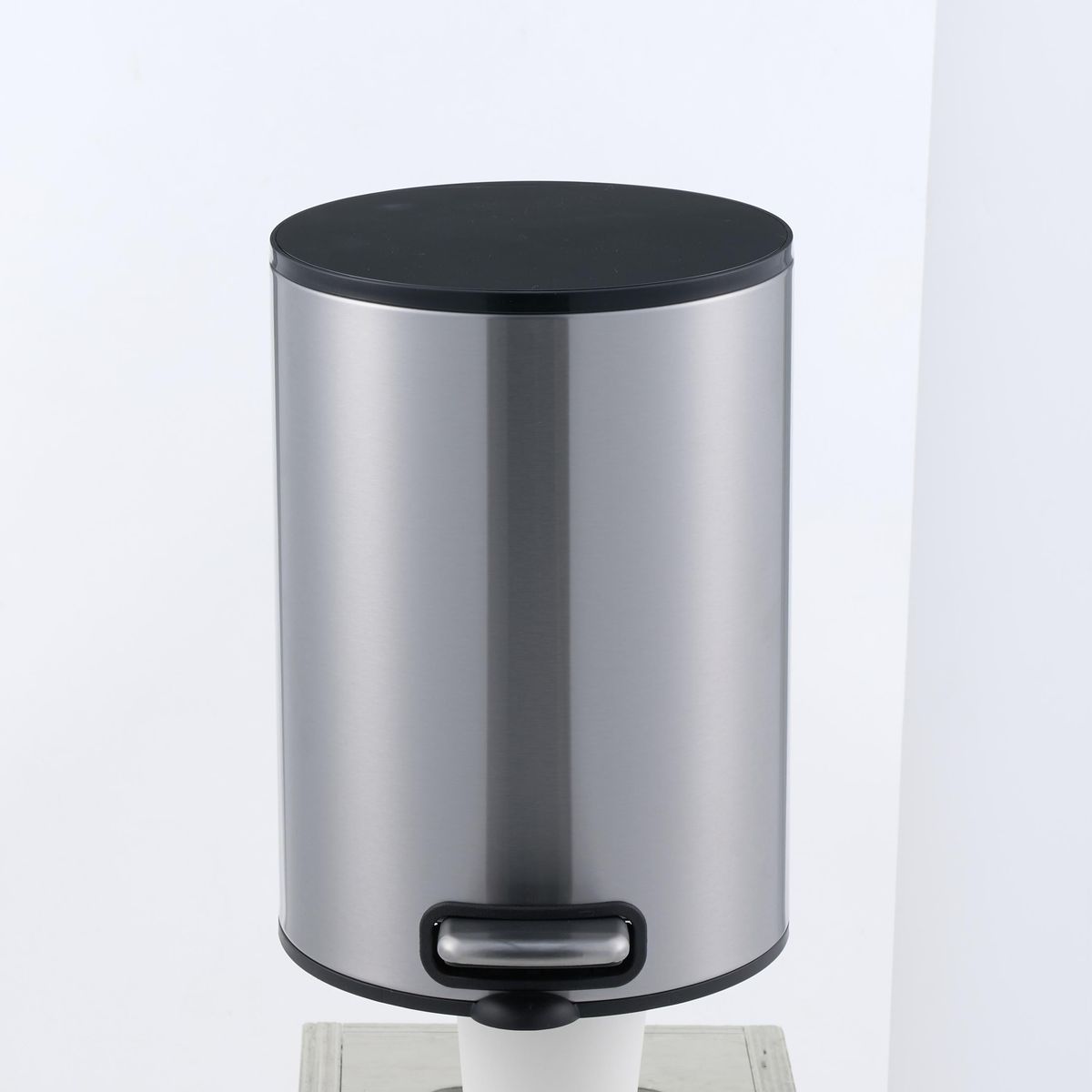 SSTC002-5L-S, Stainless Steel Kitchen Trash Can, 5L_maomaolike.com