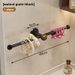 Hairband Storage Rack Walnut Wood Bathroom Wall-Mounted No-Drill Tie Holder Accessories Magic Hair Ring Hook_maomaolike.com