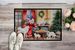 Samoyed Christmas Cookies Doormat Front Door Mat Indoor Outdoor Rugs For Entryway, Non Slip Washable Low Pile, 24H X 36W_maomaolike.com