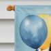 Black Chow Chow Happy Birthday House Flag Large Porch Sleeve Pole Decorative Outside Yard Banner Artwork Wall Hanging, Polyester, House Size, Multicolor_maomaolike.com