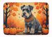 Schnauzer Fall Memory Foam Kitchen Mat Machine Washable Anti-Fatigue Mat Cushion Comfort Bath Mat Or Kitchen Rug_maomaolike.com