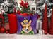 Corgi King Of Mardi Gras Throw Pillow Machine Washable, Indoor Outdoor Decorative Pillow For Couch, Bed Or Patio, 14Hx14W_maomaolike.com