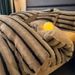 Rabbit Fur Plush Four-Piece Set Milk Thickened Warm Double-Sided Velvet Duvet Cover Bed Sheet Coral Fleece_maomaolike.com