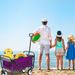 Minimeetall Strap , Collapsible Foldable Wagon Cart With Strapping System Beach Wagon , Utility Cart , Utility Wagon Grocery Cart For Camping Shopping Sports Gardeing Fishing Supports 225lbs Purple_maomaolike.com