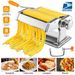 Pasta Maker Roller Machine Fettuccine Noodle Maker 9 Thickness Settings Stainless Steel_maomaolike.com