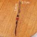 Brass Golden Cudgel Keychain Accessory Pendant Car Key Bag Decoration Black Mythology Wukong Peripheral Craft_maomaolike.com