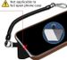 Phone Lanyard Tether With Patch, Universal Stretchy Straps And Phone Case Anchor For Anti-drop Outdoor Skiing Hiking Cycling Climbing Compatible For IPhone Samsung Pixel Most Smartphones_maomaolike.com