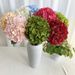 Ziyan Single Brushed DIY Wedding Hydrangea Artificial Photography Prop Decoration Fake Flower Green Plant Wholesale_maomaolike.com