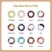 LUSQI 1pc/3pc Air Flavored Ring For Fashion Straw Tritan Plastic Cup Suitable Indoor Outdoor Sports Fitness_maomaolike.com