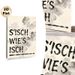 German Typography Painting Poster, Monochrome Ink-wash Style Poster, Handwritten German Quote With Subtle Ink Smudges, Minimalist Artistic Decor Ideal_maomaolike.com