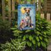 Jack Russell Terrier Happy Birthday Garden Flag Mailbox Flag Decorative Yard Flag Banner Outside Patio Artwork Yard Flower Beds, Garden Size, Multicolor_maomaolike.com