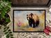Grizzly Bear Doormat Front Door Mat Indoor Outdoor Rugs For Entryway, Non Slip Washable Low Pile, 24H X 36W_maomaolike.com