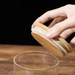 Tea Canister Sealed Container Grain Storage Jar Transparent Glass Bottle Set_maomaolike.com