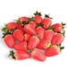 Simulation Fruit Plastic Raspberry PVC Strawberry Slice Props Children's Model Home Party Decoration_maomaolike.com