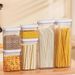 Food Grade Transparent Sealed Large Capacity Jar Miscellaneous Grain Noodle Storage Box_maomaolike.com