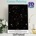 Hubble Ultra-Deep Field Space Galaxy Painting Poster, Vivid Cosmic Scene With Distant Galaxies Poster, Informative Astronomical Decor Ideal For Home_maomaolike.com