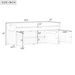 Storage Bench With 3 Shutter-shaped Doors,Shoe Bench With Removable Cushion And Hidden Storage Space_maomaolike.com