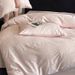 1 Light Luxury High-End Feel 100S Long-Staple Sheet Four-Piece Set All-Cotton Pure Cotton Jacquard Duvet Cover For Naked Sleeping_maomaolike.com