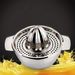 Stainless Steel Manual Citrus Juicer - 43.96oz Heavy Duty Press For Oranges/Lemons/Pomegranates, Dishwasher Safe Kitchen_maomaolike.com