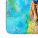 Golden Retriever Hippie Dawg Memory Foam Kitchen Mat Machine Washable Anti-Fatigue Mat Cushion Comfort Bath Mat Or Kitchen Rug_maomaolike.com