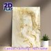 Abstract Marble Pattern Painting Poster, Luxury Gold-toned Swirling Fluid Art Poster, Elegant Decorative Piece Suitable For Living Room, Bedroom And_maomaolike.com