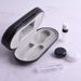 Unisex Dual-purpose glasses case Manual contact lens case Contact lens companion case Frame mirror case_maomaolike.com