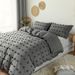 Home Garden Solid Color Cut Flower Dots Wool Ball Three Piece Set_maomaolike.com