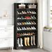 Freestanding Shoe Cabinet, 9-Tier 40-45 Pairs Shoe Storage RackB_maomaolike.com