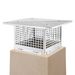 VEVOR Chimney Cap, 13" X 13" Flue Caps, 304 Stainless Steel Fireplace Chimney Cover, Adjustable Metal Spark Arrestor With Bolts Screws, Mesh Chimney Flue Cover For Outside Existing Clay Flue Tile_maomaolike.com