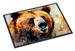 Grizzly Bear Doormat Front Door Mat Indoor Outdoor Rugs For Entryway, Non Slip Washable Low Pile, 24H X 36W_maomaolike.com