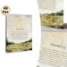 Spanish Psalm 23 Painting Poster, Soft Watercolor Pastoral Wildflower Field Poster, Soothing Spiritual Verse Decor For Home And Prayer Space_maomaolike.com