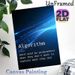 Algorithm Themed Painting Poster, Sleek Blue Binary Code Graphic Poster, Humorous Programmer Definition Design, Suitable For Tech Office Or Workspace_maomaolike.com