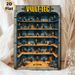 Vault-Tec Vault Life Painting Poster, Vibrant Cartoon-style Multi-level Vault Scene Poster, Immersive Retro Game-themed Decor Ideal For Game Room_maomaolike.com