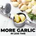 Kitchen Large Premium Press Set Bowl For Bigger - Rust Proof & Dishwasher Safe Garlic Mincer Tool_maomaolike.com