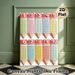 Multiplication Table Painting Poster, Pastel-colored Pencil-shaped Multiplication Chart Poster, Assists With Math Learning, Suitable For Study Rooms_maomaolike.com