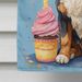 Bernese Mountain Dog Happy Birthday House Flag Large Porch Sleeve Pole Decorative Outside Yard Banner Artwork Wall Hanging, Polyester, House Size, Multicolor_maomaolike.com